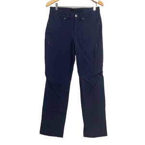 Duluth Trading Flexpedition Pants Womens 10x33 Outdoors Navy Blue